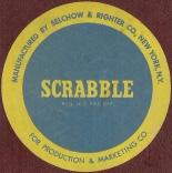 1955 Scrabble sticker 
(click to enlarge.)