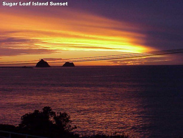 Sugar Loaf Islands at Sunset