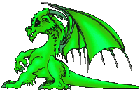 Green Baby Dragon