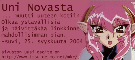 Uni Novasta - ensimminen suomalainen Taikasoturit sivusto