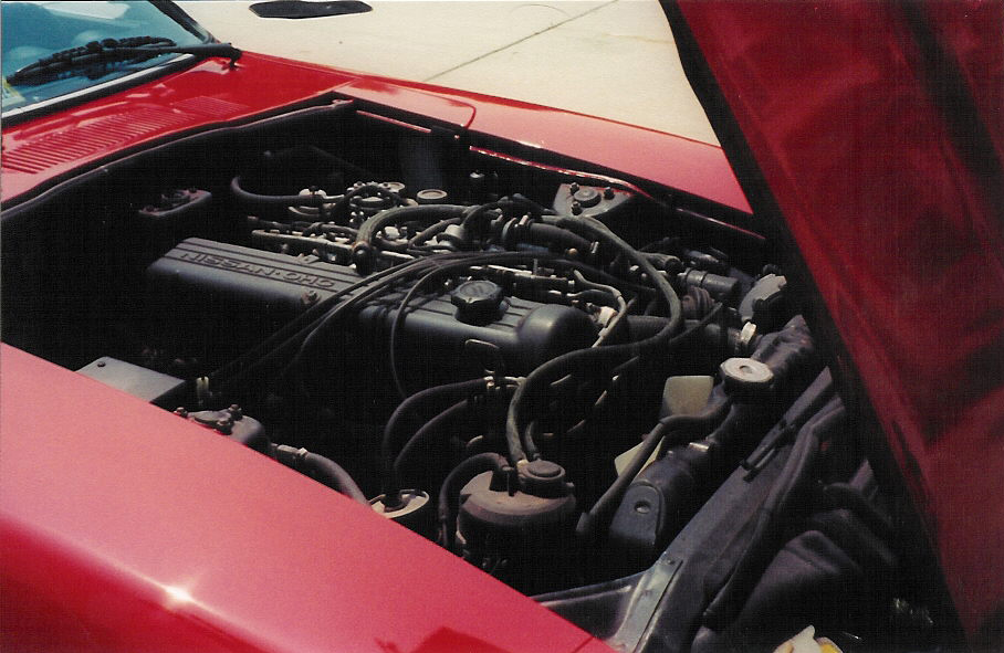 Engine from passenger side