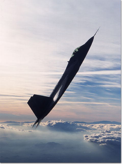 vertical F-22