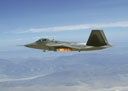 F-22 launching a missle
