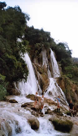 La Conchuda waterfall
