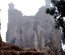 The ruins of San Sebastian