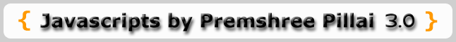 JavaScripts by Premshree Pillai 3.0 FREE Download