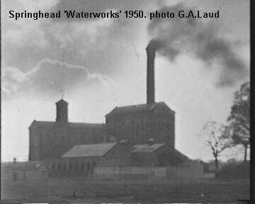 Historical Springhead Pumping Station-1950. photo G.A.Laud