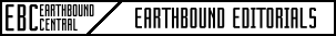 EarthBound Editorials Logo
