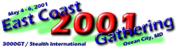 East Coast Gathering 2001 - Dodge Stealth & Mitsubishi 3000GT