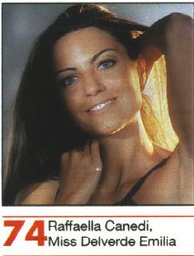 Sesta classificata: Raffaella Canedi