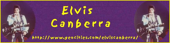 Elvis Canberra banner