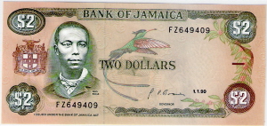 Jamaica $2 1990