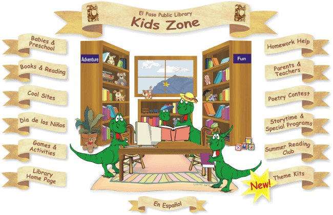 El Paso Public Library - Kids Zone
