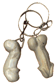 These key pendants, turned from a stone, I have bought in Huanchaco near Trujillo. ,   ,       . Estos llaveros tallados en piedra he comprado en Huanchaco cerca de Trujillo. GSH' animation: Pene-llavero
