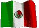 bandera de mexico ondeando
