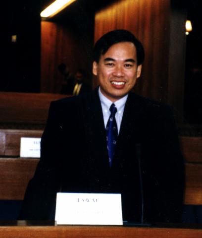 Lee Chye Ewe, taken in the Parliament House of Malaysia, 1998