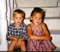 My niece and nephew Matt and Emily in Florida (1997) 