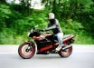 Matt on his Motorcycle in Pennsylvania