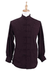 Long-Sleeved Happiness Silk Icon Shirt