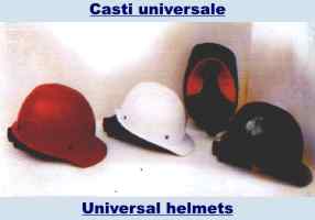 .:: Casti de Protectie Universale din Textolit - Universal Helmets for Protection ::.