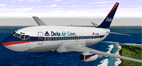Delta Air Lines 737-232 - Click here to start download.