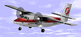 DHC-6-300 Frontier Airlines - Click here to start download.