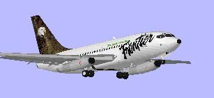 Frontier 737-200 Right Side View - Click here to start download.