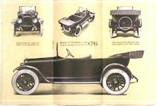 1915 Allen Motor Car Folder, Front