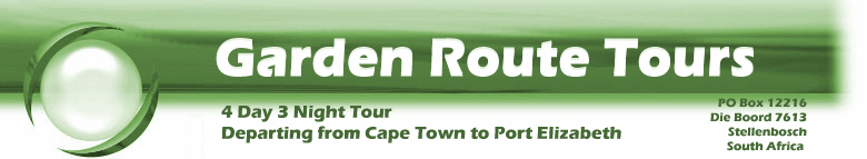 4 Day 3 Night Garden Route Tours from Cape Town to Port Elizabeth