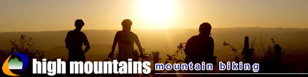 high mountains - mountain biking