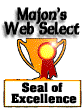 Majon's Seal of Excellence website award