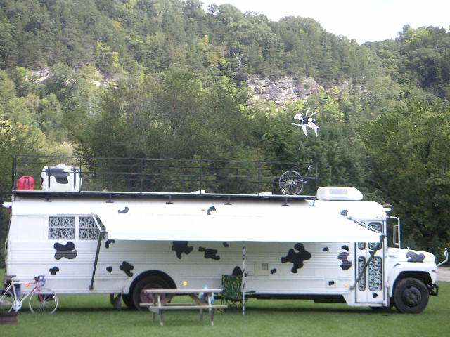 Teamcow camping
