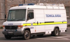 Garda Technical Bureau Van