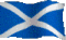 Scottish flag Oban bed and breakfast