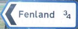 Fenland sign