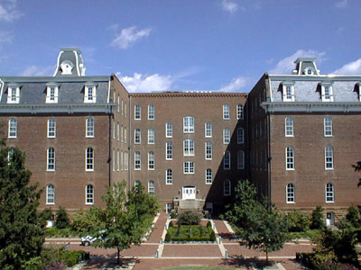 Old Main:  The first home of the university
