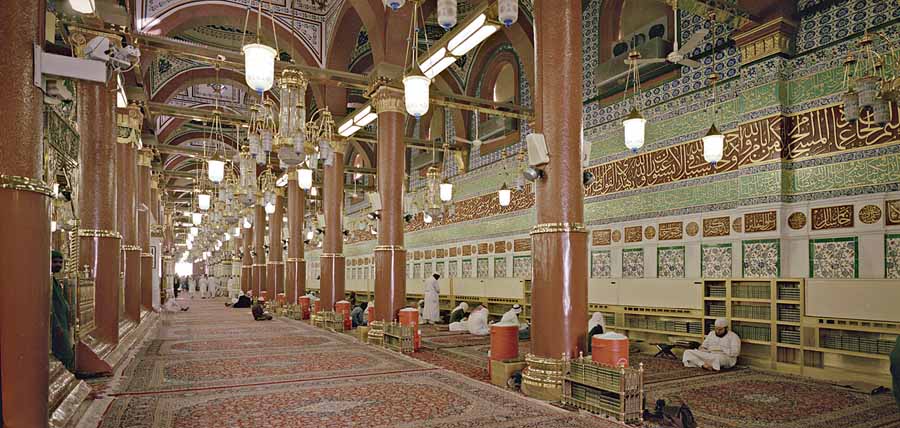 La Moschea del Profeta s.w.s. a Medina