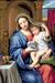 1113-17 - The Virgin of the Grapes by Pierre Mignard - with DMC (French) thread