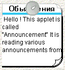 Applet Announcement