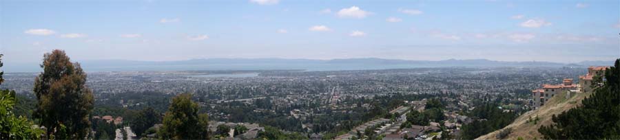[Image: Panoramic photo of the SF Bay Area, taken by Gordon Mei.]