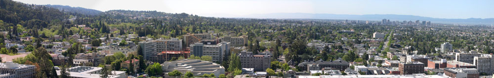 South View From Sather Tower, By Gordon Mei, April 22, 2004