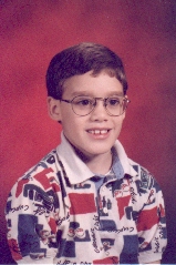 Photo of Alan in 3rd Grade