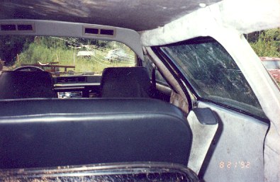 inside van
