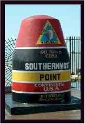 Southernmost Point Marker right near hotel
