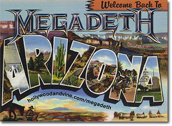 Visit Megadeth, Arizona.