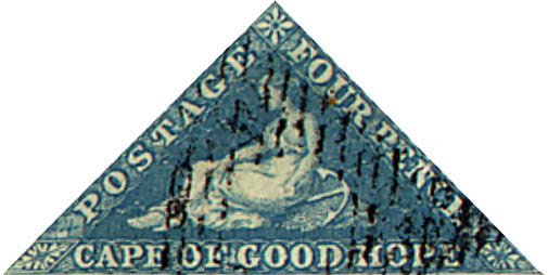 Cape Triangular stamp
