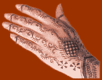 Henna Hand Design