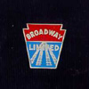 Pennsylvania Railroad Broadway Limited Keystone Herald Pin