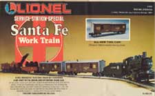 Lionel Santa Fe Freight Work Train Set