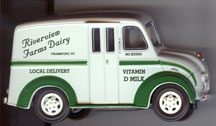 1950s Riverview Farms Dairy Truck